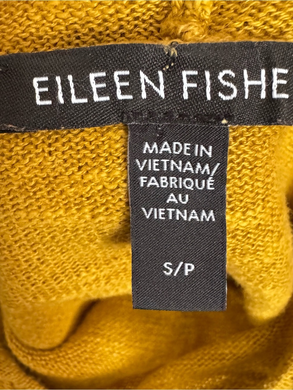 EILEEN FISHER Hooded Top Organic  linen & cotton blended Women's size S Oversize - Picture 7 of 11